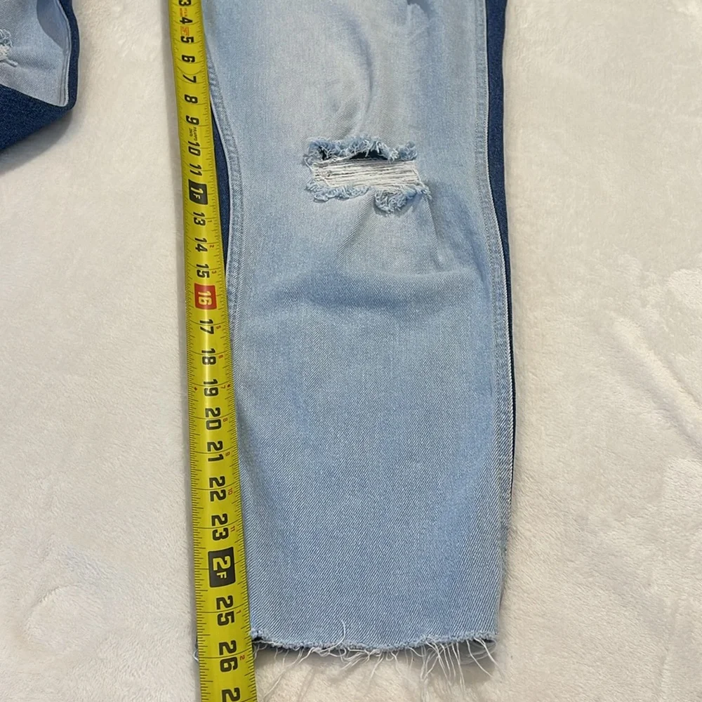 HOLLISTER ULTRA HIGH RISE MOM JEANS WOMENS SIZE 13R